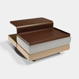Caffe Latte Java Coffee Table, fourth view