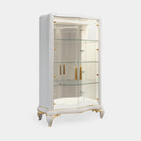 Capri II Display Cabinet, angled view