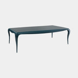 Deluxe Dining Table in midnight blue lacquer