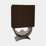 Divus Bar Cabinet, angled view