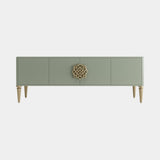 Durham Sideboard, shown in soft green lacquer