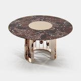 Jetclass Groove Dining Table, view from above