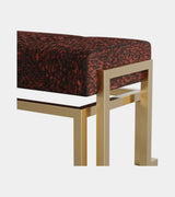 Jetclass Jazz Bench, detail of the stepped frame corner