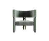 A modern masterpiece, the Jetclass Cadeirão Metropolis armchair combines comfort and opulence. This statement piece elevates any living space.