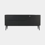 Oxford Sideboard in black lacquer with a nacre handle