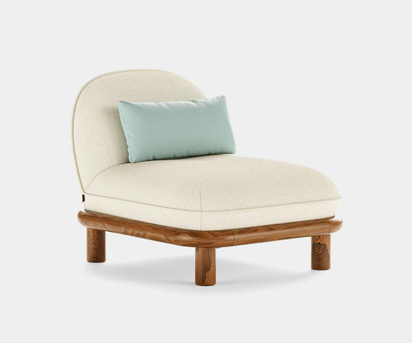 Kape Armchair: Stylish Outdoor Mid-Century Modern Patio Seat