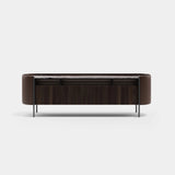 Kensal Leather Side Luxury Sideboard, alternative angle
