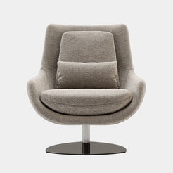 Klein Bouclé Premium Swivel Armchair