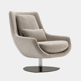 Klein Bouclé Premium Swivel Armchair