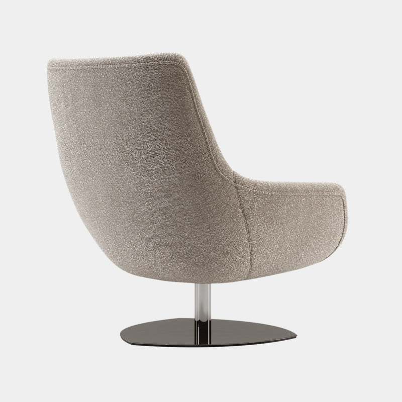 Klein Bouclé Premium Swivel Armchair