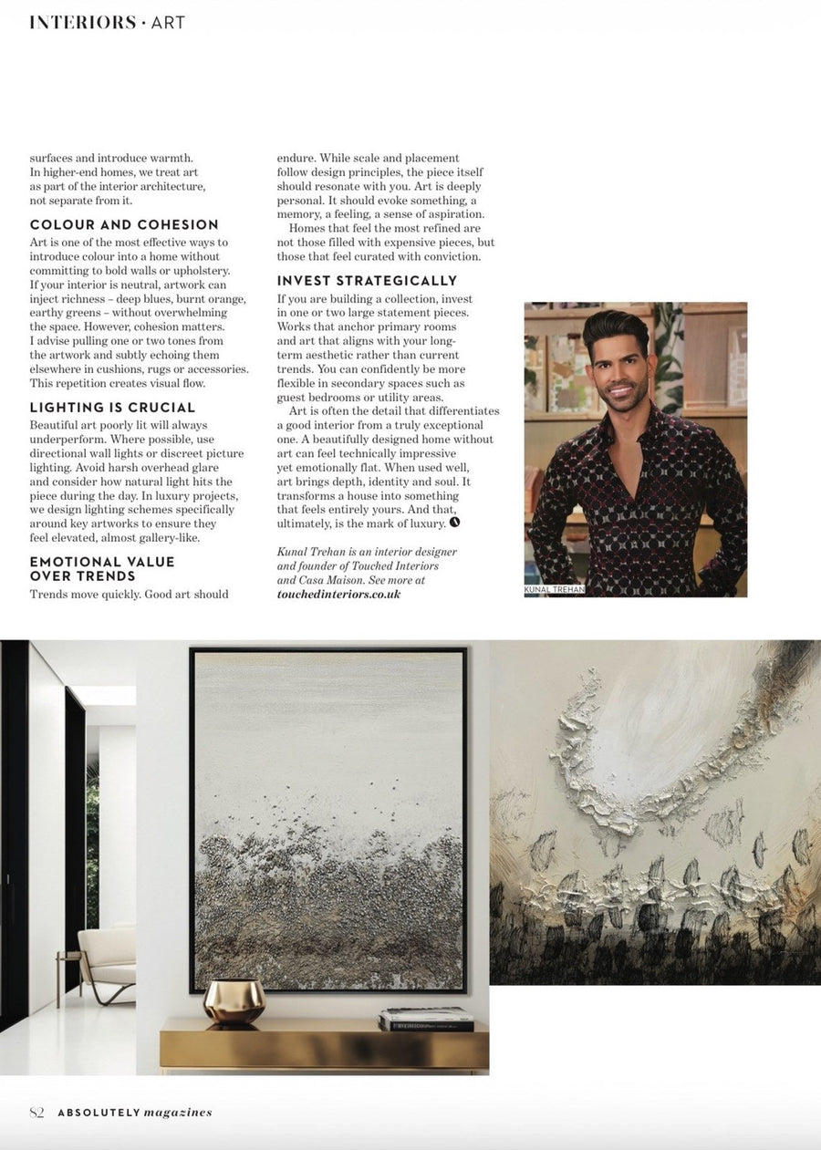How Best to Use Art in the Home