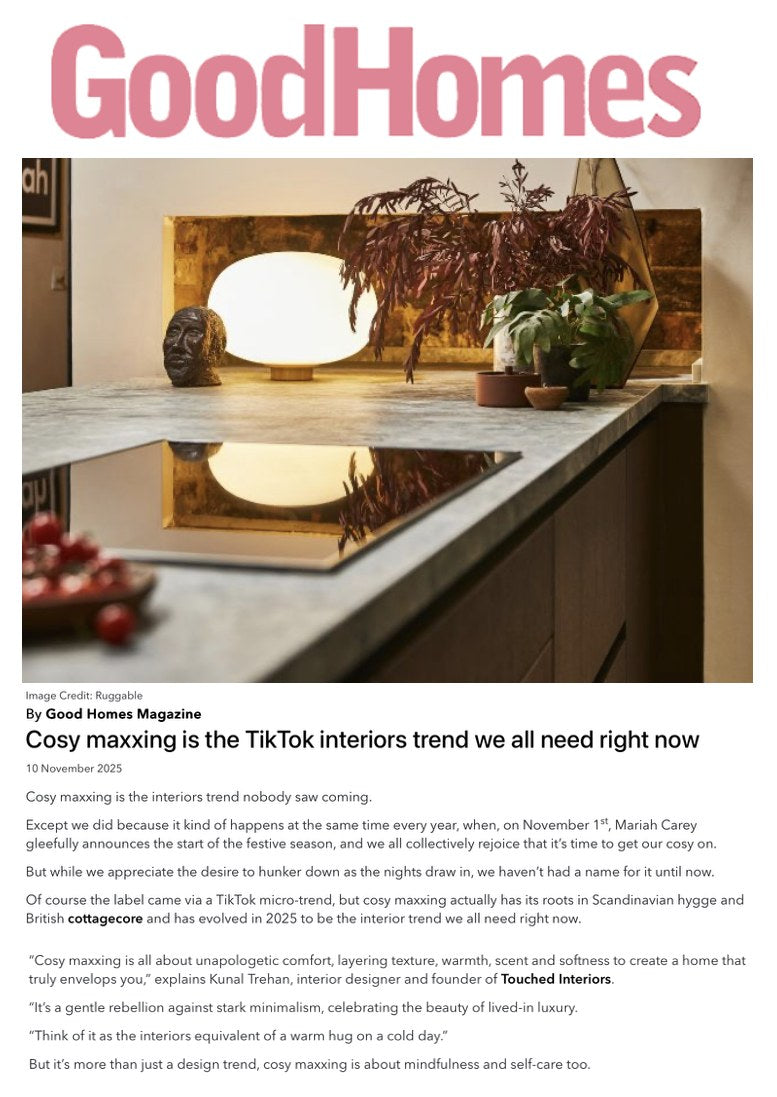 Cosy Maxxing: The TikTok Interiors Trend