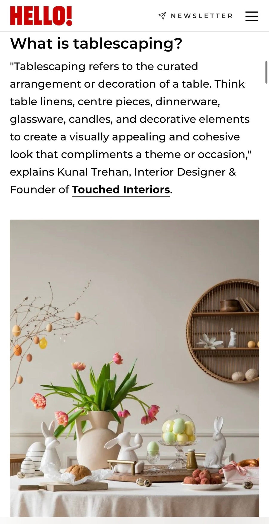 What Is Tablescaping?