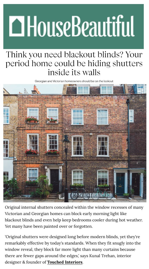 Your Period Home Could Be Hiding Shutters