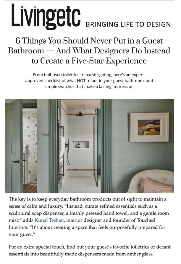 6 Things You Should Never Put in a Guest Bathroom