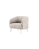 Laskasas Amalfi Armchair in Sand with transparent background