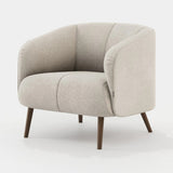 Laskasas Amalfi Armchair in Xangai Sand weave