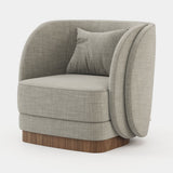 Laskasas Ambrose Armchair in Xangai Taupe weave