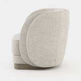 Laskasas Ambrose Armchair in Xangai White weave, third view