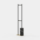 Laskasas Ben Coat Hanger in Nero Marquina Polished Marble