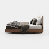 Laskasas Bruny Bed in Xangai White weave, third view