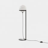 Laskasas Clarke Floor Lamp in Nero Marquina Polished Marble