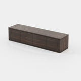 Laskasas Duane TV Cabinet in Smoked Eucalyptus Veneer Matte, third view