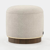 Laskasas Eddy Pouf in Xangai Sand weave