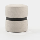 Laskasas Edson Pouf in Xangai Sand weave