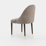 Laskasas Estoril Chair in Xangai Taupe weave, fourth view