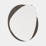 Laskasas Frank Mirror in Smoked Eucalyptus Veneer Matte, second view