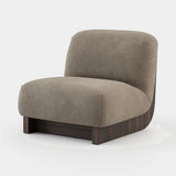 Laskasas Gandhi Armchair in Xangai Taupe weave