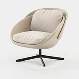 Laskasas George Armchair in Xangai White weave