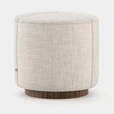 Laskasas Himalaias Pouf in Xangai White weave, second view