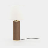 Laskasas Jack Table Lamp in Walnut Veneer Matte