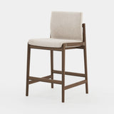 Laskasas Jayne Bar Stool in Xangai White weave