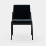 Laskasas Jayne Dining Chair in Vienna Deep Blue velvet, second view