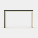 Laskasas Jill Console in Black Lacquer Matte, second view