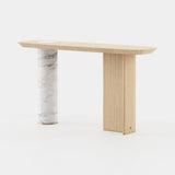 Laskasas Kahlo Console in Oak Veneer Matte