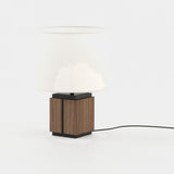 Laskasas Little Jack Table Lamp in Walnut Veneer Matte