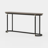 Laskasas Lyssa Console in Smoked Eucalyptus Veneer Matte