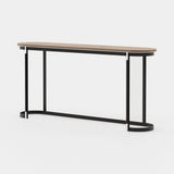 Laskasas Lyssa Console in Walnut Veneer Matte