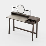 Laskasas Moreton Dressing Table in Smoked Eucalyptus Veneer Matte, fourth view