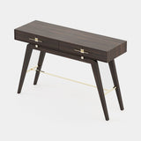 Laskasas Niels Console in Smoked Eucalyptus Veneer Matte, third view