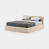Laskasas Norma Bed in Lohan chenille