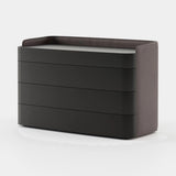 Laskasas Pema Chest of Drawers in Black Lacquer Matte