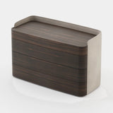 Laskasas Pema Chest of Drawers in Smoked Eucalyptus Veneer Matte, third view