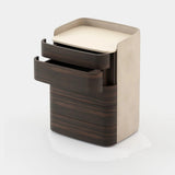 Laskasas Pema Tallboy in Smoked Eucalyptus Veneer Matte, fourth view