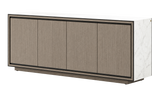 Laskasas Rick Sideboard 200 cm — ceramics finish, perspective view