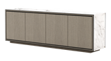 Laskasas Rick Sideboard 240 cm — ceramics finish, perspective view